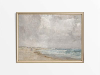 After a Storm Vintage Art Print