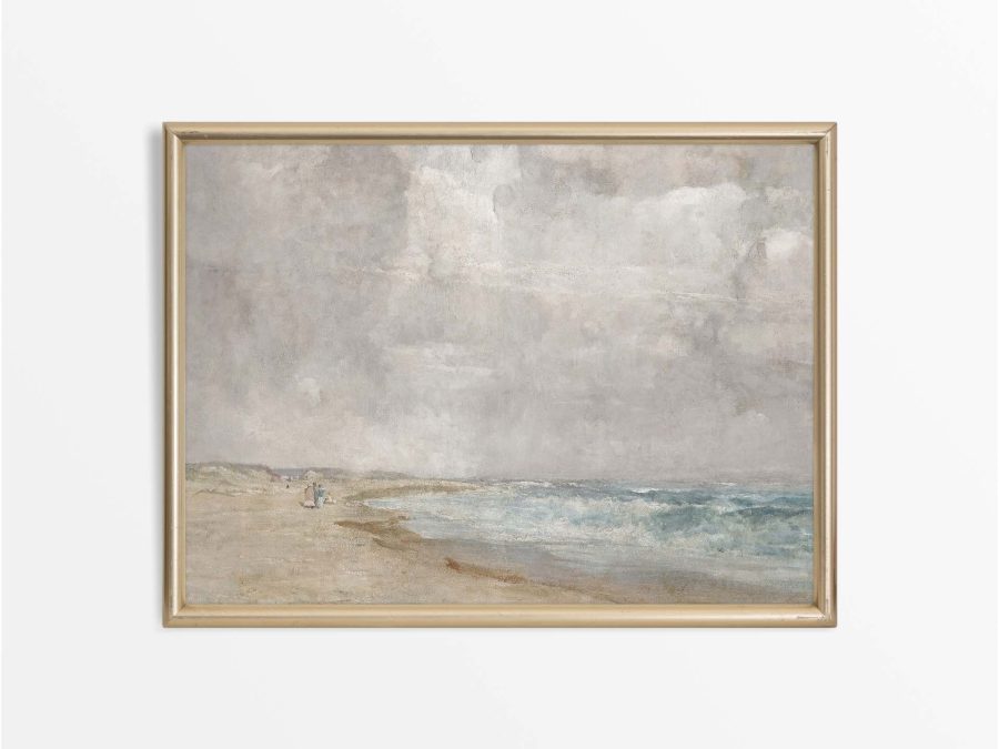 After a Storm Vintage Art Print