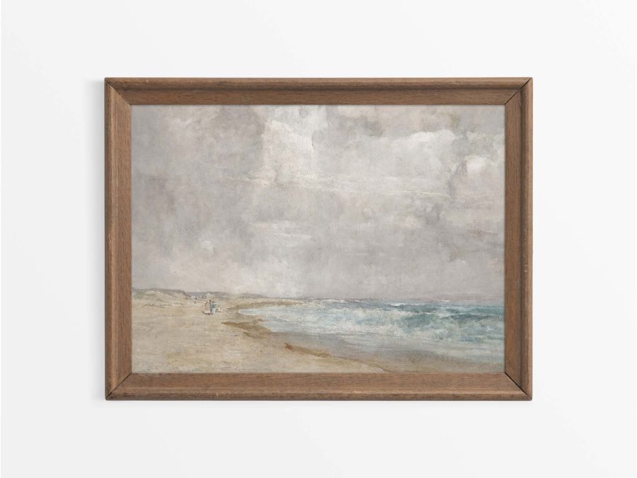 After a Storm Vintage Art Print