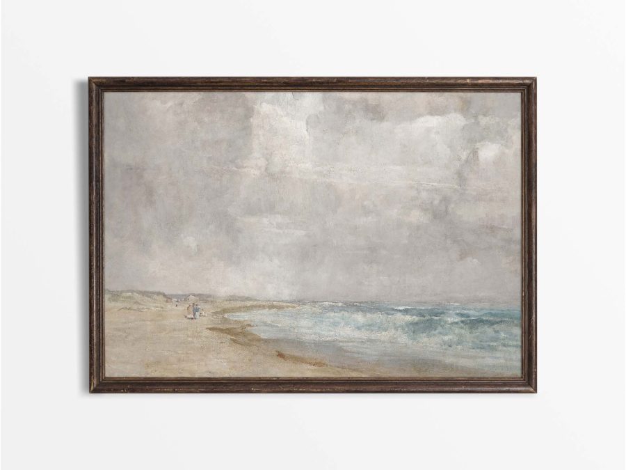 After a Storm Vintage Art Print