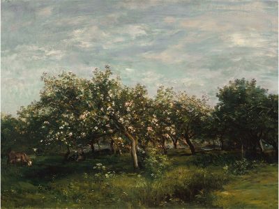 Apple Blossom Vintage Art Print