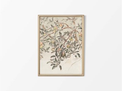 Apple Tree (Split) Vintage Art Print