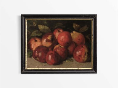 Apples & Pears Vintage Art Print