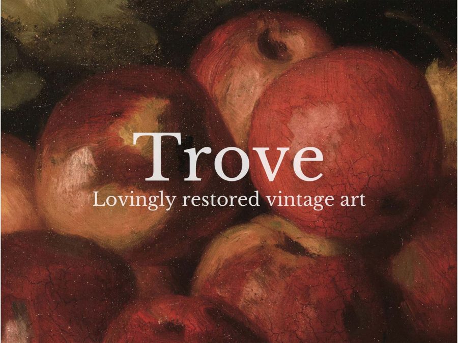 Apples & Pears Vintage Art Print