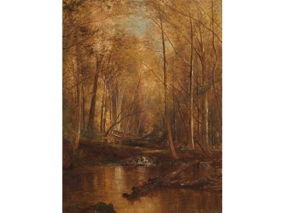 Autumn Forest II Vintage Art Print