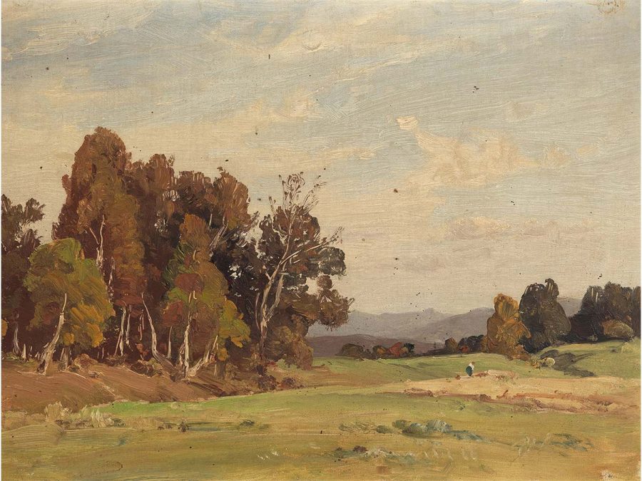 Autumn Landscape IX Vintage Art Print