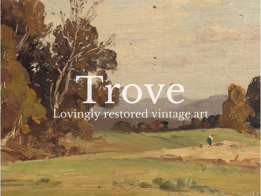 Autumn Landscape IX Vintage Art Print