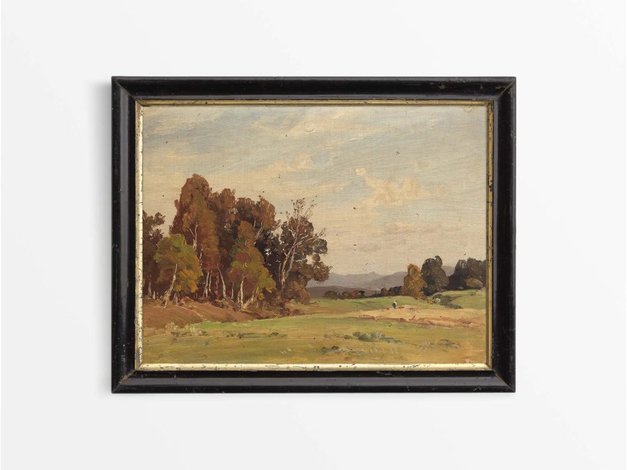 Autumn Landscape IX Vintage Art Print