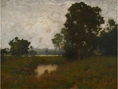 Autumn Landscape VI Vintage Art Print