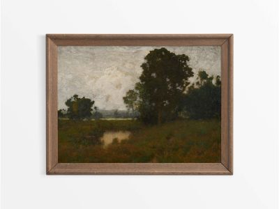 Autumn Landscape VI Vintage Art Print