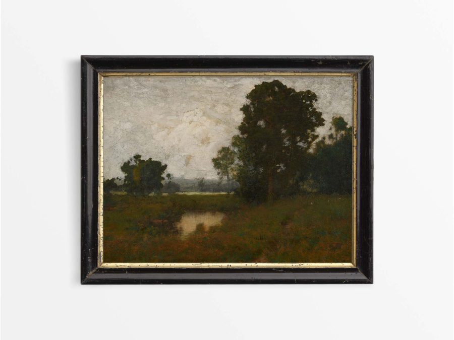 Autumn Landscape VI Vintage Art Print