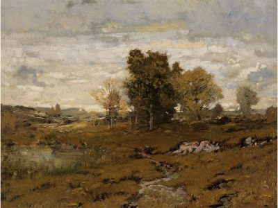 Autumn Landscape VII Vintage Art Print