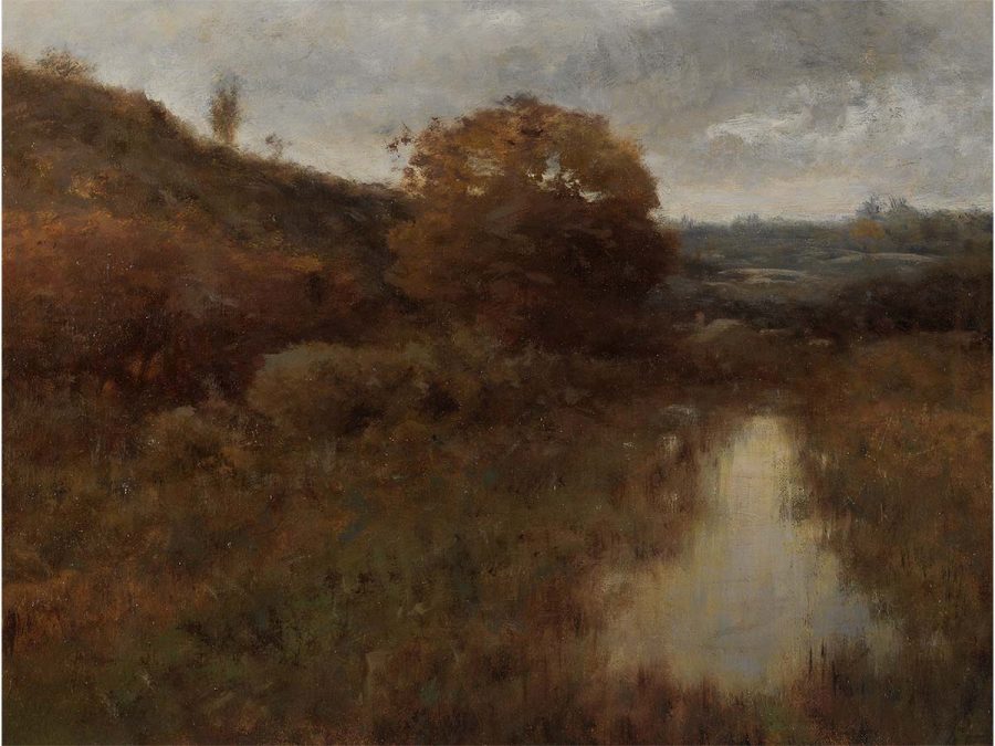 Autumn Landscape VIII Vintage Art Print