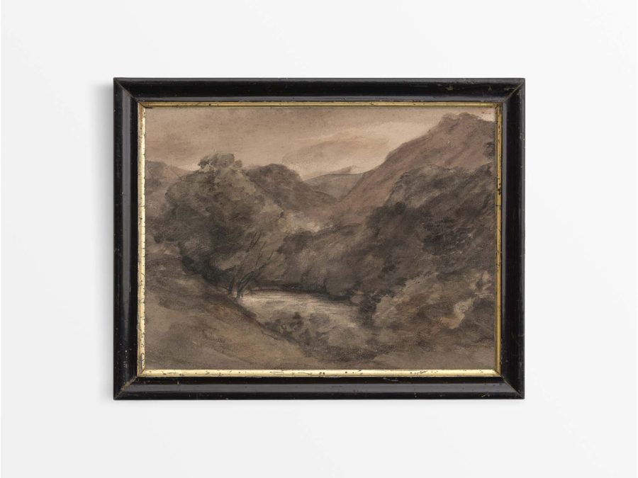 Borrowdale Vintage Art Print