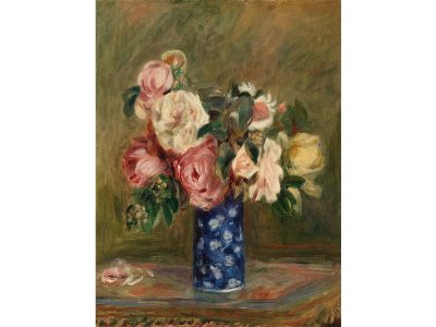 Bouquet of Roses Vintage Art Print
