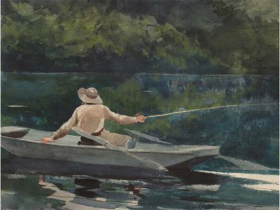 Casting Vintage Art Print