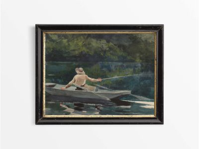 Casting Vintage Art Print