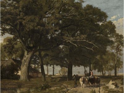 Cattle Vintage Art Print