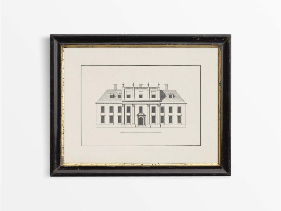 Cobham Hall Vintage Art Print