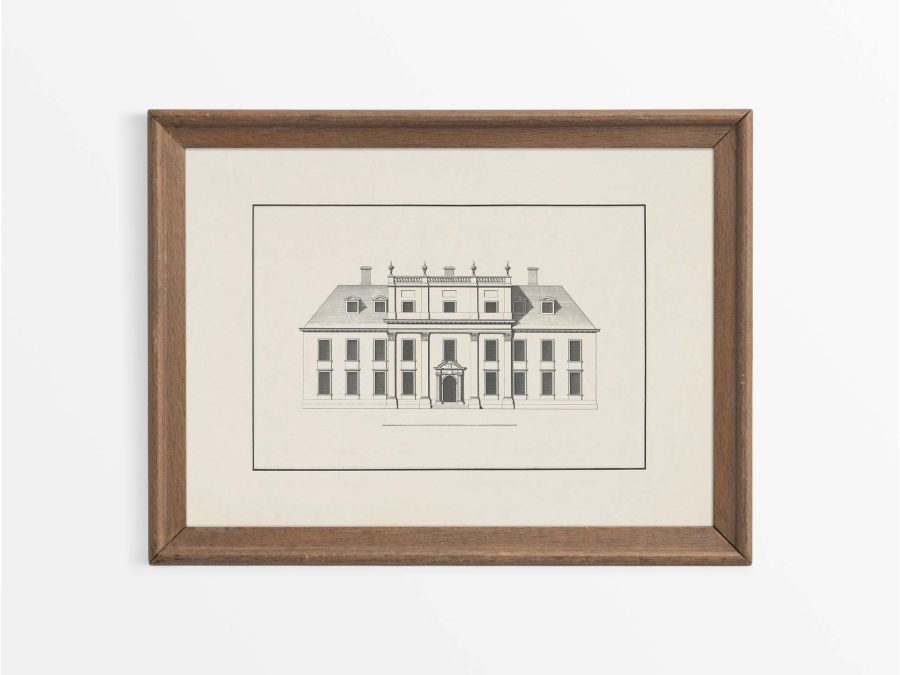 Cobham Hall Vintage Art Print