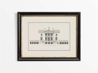 Country House II Vintage Art Print