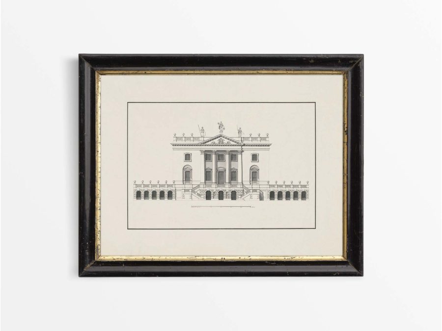 Country House II Vintage Art Print