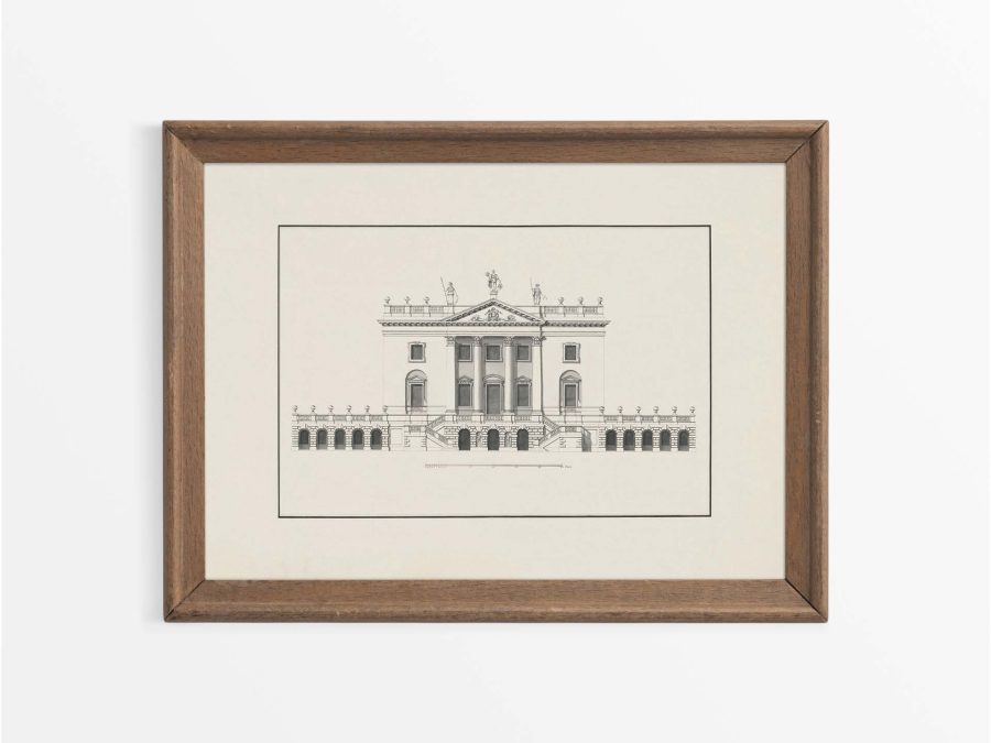 Country House II Vintage Art Print