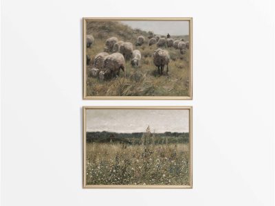 Countryside II (Set of Two) Vintage Art Prints