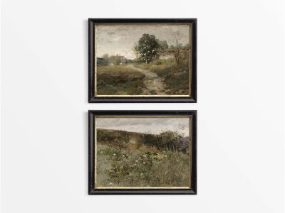 Countryside IV (Set of Two) Vintage Art Prints