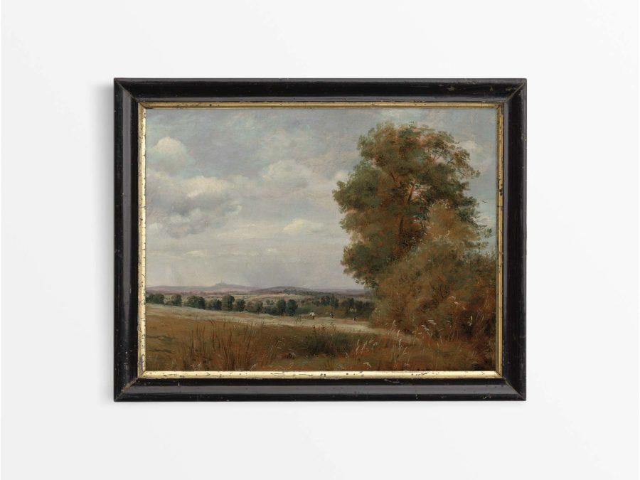 Countryside Landscape IV Vintage Art Print