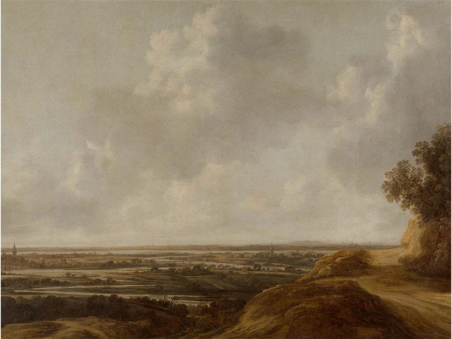 Countryside Landscape V Vintage Art Print