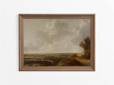 Countryside Landscape V Vintage Art Print