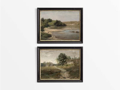 Countryside V (Set of Two) Vintage Art Prints