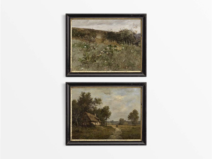 Countryside VII (Set of Two) Vintage Art Prints