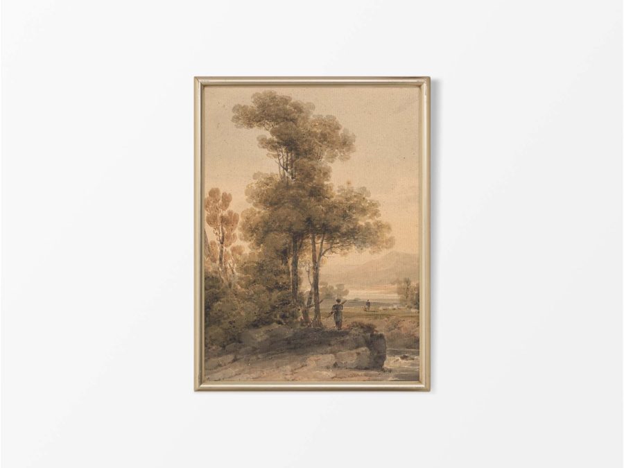 Crummock Water Vintage Art Print