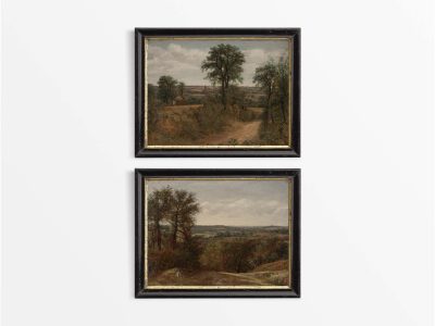 Dedham (Set of Two) Vintage Art Prints