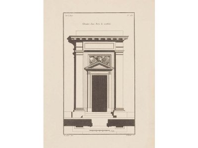 Door II Vintage Art Print