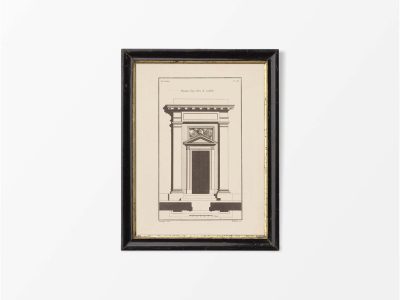Door II Vintage Art Print