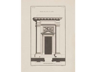 Door II Vintage Art Print