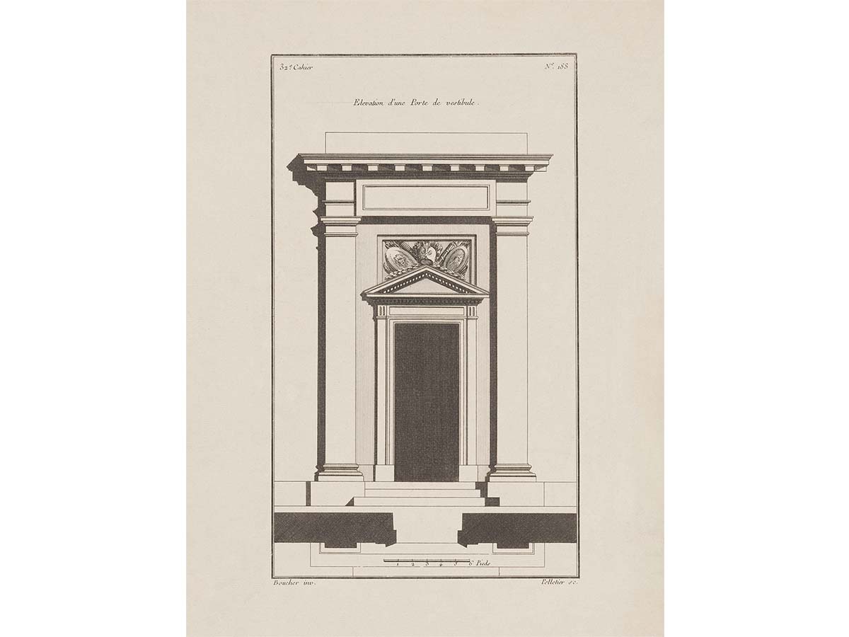 Door II Vintage Art Print