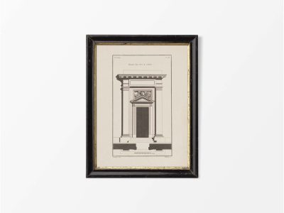 Door II Vintage Art Print