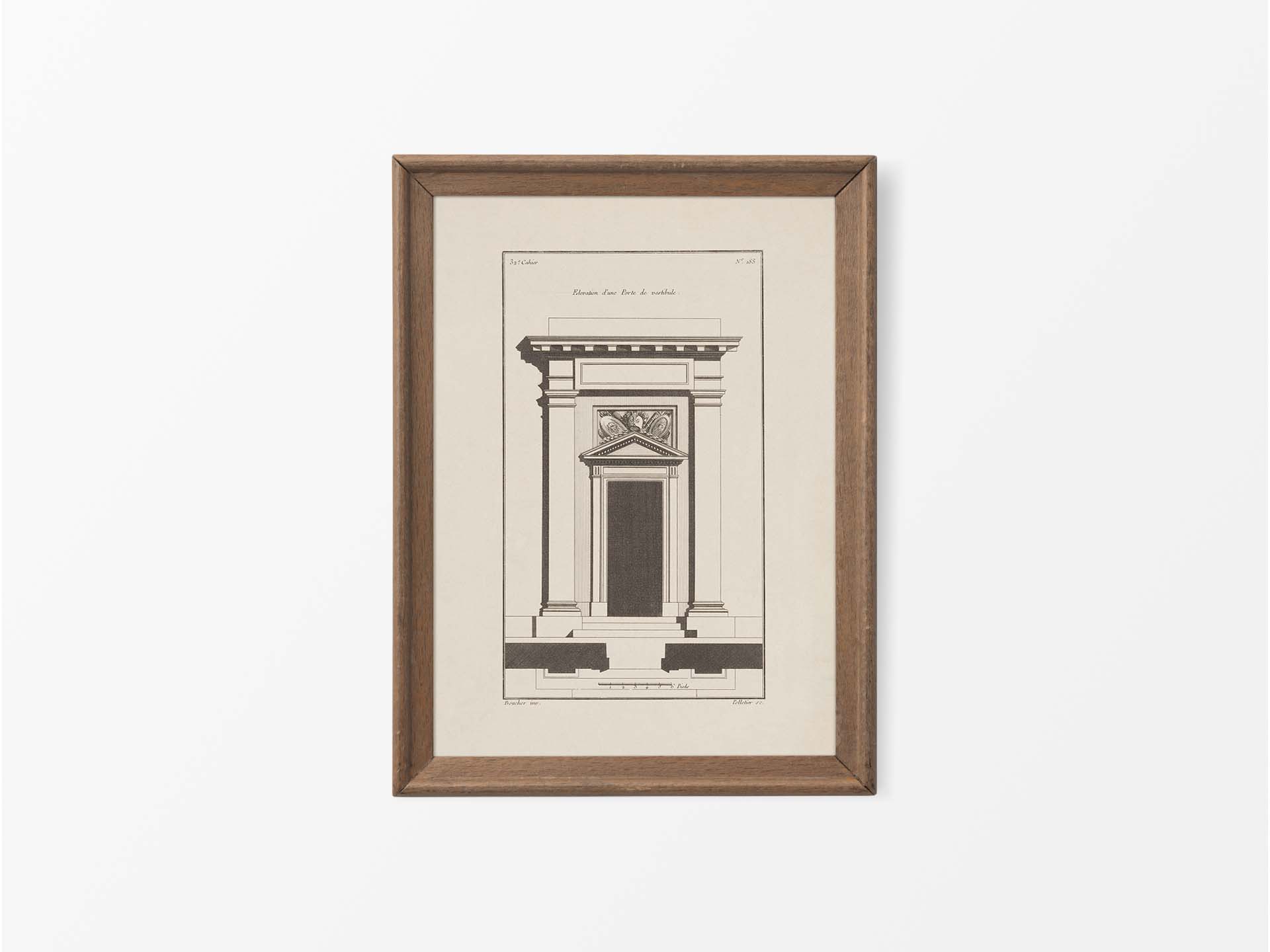 Door II Vintage Art Print
