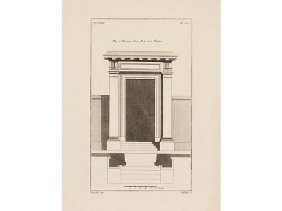 Door III Vintage Art Print
