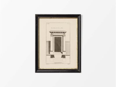 Door III Vintage Art Print