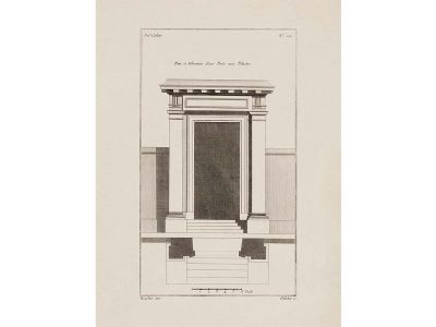 Door III Vintage Art Print