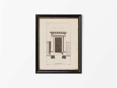 Door III Vintage Art Print