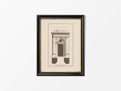 Door Vintage Art Print