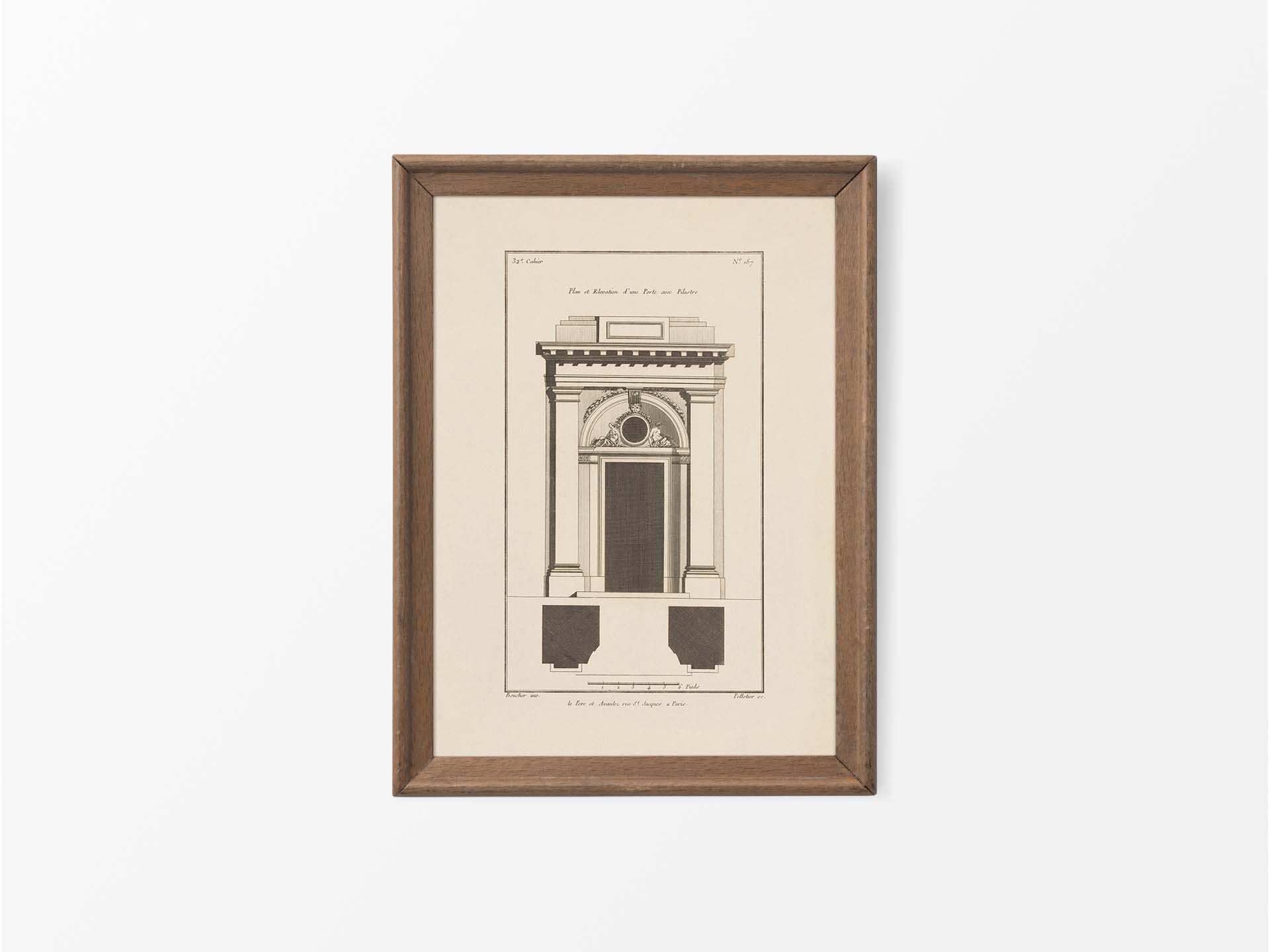 Door Vintage Art Print