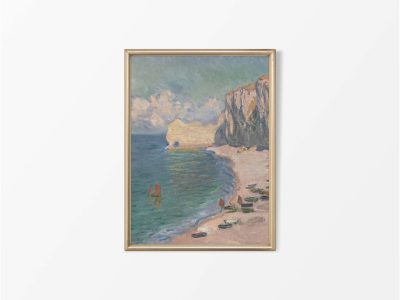 Étretat Vintage Art Print