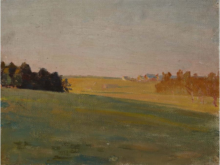 Evening II Vintage Art Print
